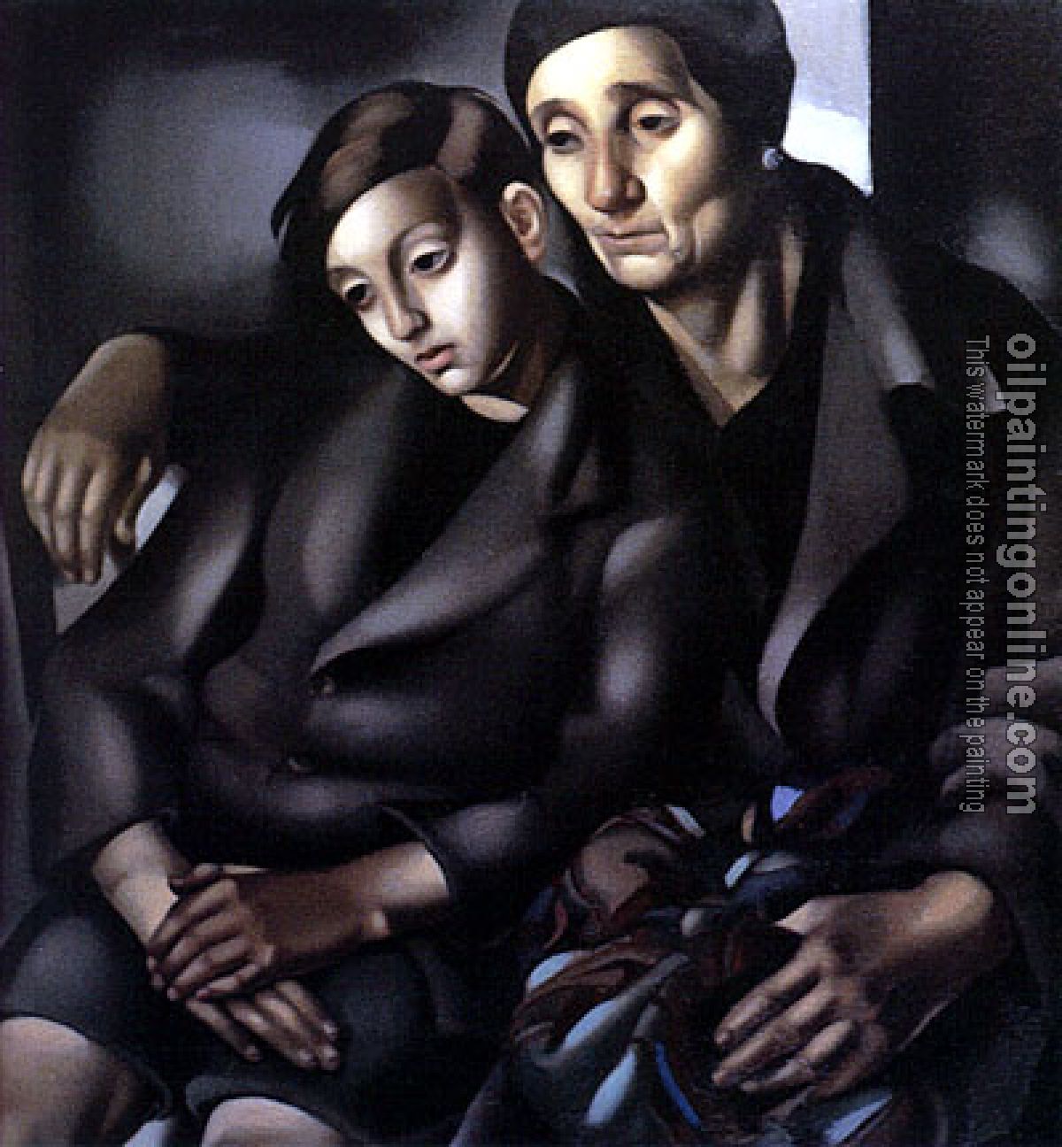 Lempicka, Tamara de - Abstract Oil Painting